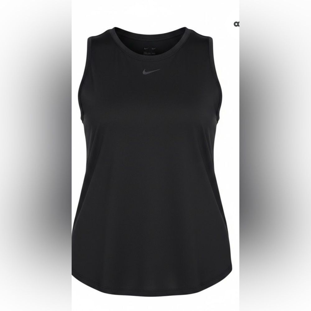 23. Nike One NWT CURVY Classic Dri-FIT Tank Top Black